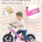 KRIDDO Balance Bike 2 Year Old, Toddler Balance Bike for Kids Aged 2-5, with DIY Colorful Stickers, Non-Slip Sporty Footrest, Ra