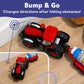 PREXTEX Bump & Go Bubble Blowing Farm Tractor Toy Truck with Lights & Sounds, Red, Model 1518, Ideal for Toddlers 2-3+ Years Old