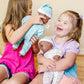 Melissa & Doug Mine To Love Twins Tyler & Taylor 15    Dark Skin-Tone Boy And Girl Baby Dolls With Rompers, Caps, Pacifiers