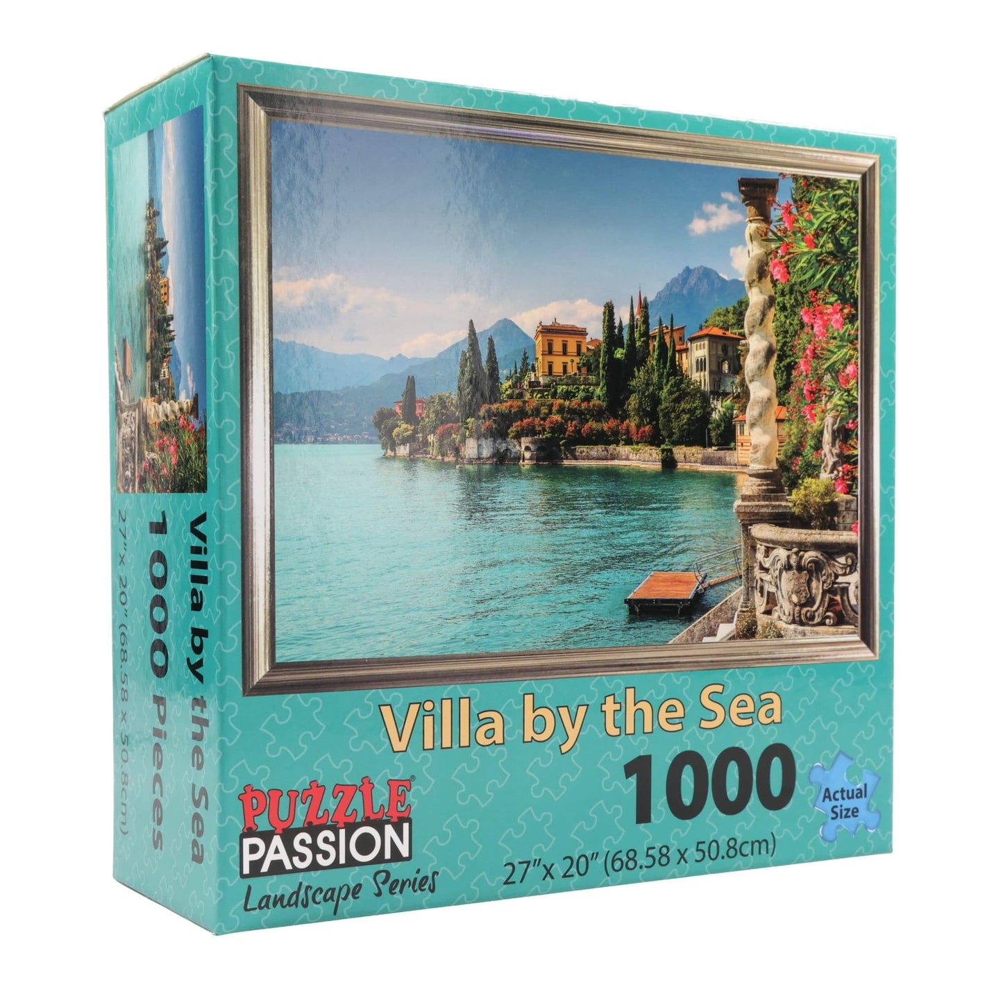 Puzzle Passion - Villa By The Sea - 1000 Piece Jigsaw Puzzle