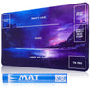 Biouai Playmat For Mtg Magic The Gathering - Stitched Play Mat With Tube Case For Mtg Card Game Playing(Starry Zones)