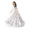 Royal Doulton Birthstone Petites October, Tourmaline Hn 5906 Figurine Collectible, 7', Pink