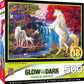 Masterpieces 500 Piece Glow In The Dark Jigsaw Puzzle For Adults, Family, Or Kids - Dream World - 15''X21''
