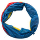 Pacific Play Tents Kids Find Me Multi Color 6 Foot Crawl Tunnel - Red, Yellow & Blue, 6L x 19T