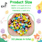 300 Pieces Animal Mini Erasers For Kids, Assortment Novelty Pencil Erasers Bulk For Students Party Favor Home School Work Classr