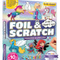Craftikit  Award-Winning Unicorn and Princess Foil Art & Rainbow Scratch Art for Kids- 2-in-1 Arts and Crafts Kit for Kids Ages 