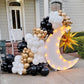 Bonropin White Balloon Garland Arch Kit - 110Pcs Matte Latex Balloons in 5/10/12/18 Inch Sizes - Perfect for Baby Showers, Birthdays, Weddings