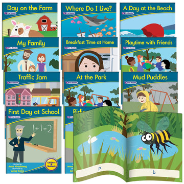 Junior Learning Jl380 Decodable Readers Phase 1 - Phonemic Awareness Fiction