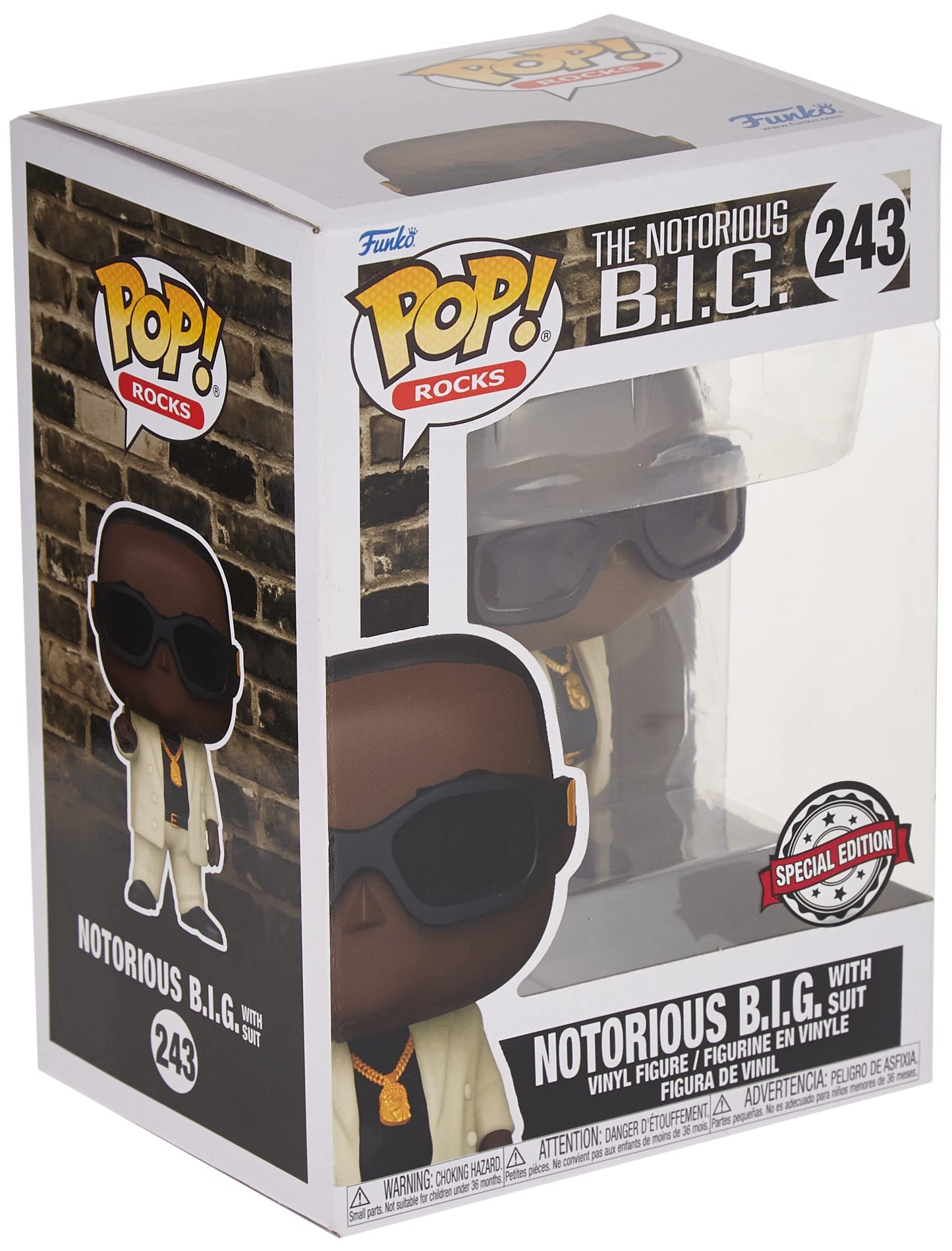 Notorious B.I.G Suit Special Edition Pop! Vinyl Figure