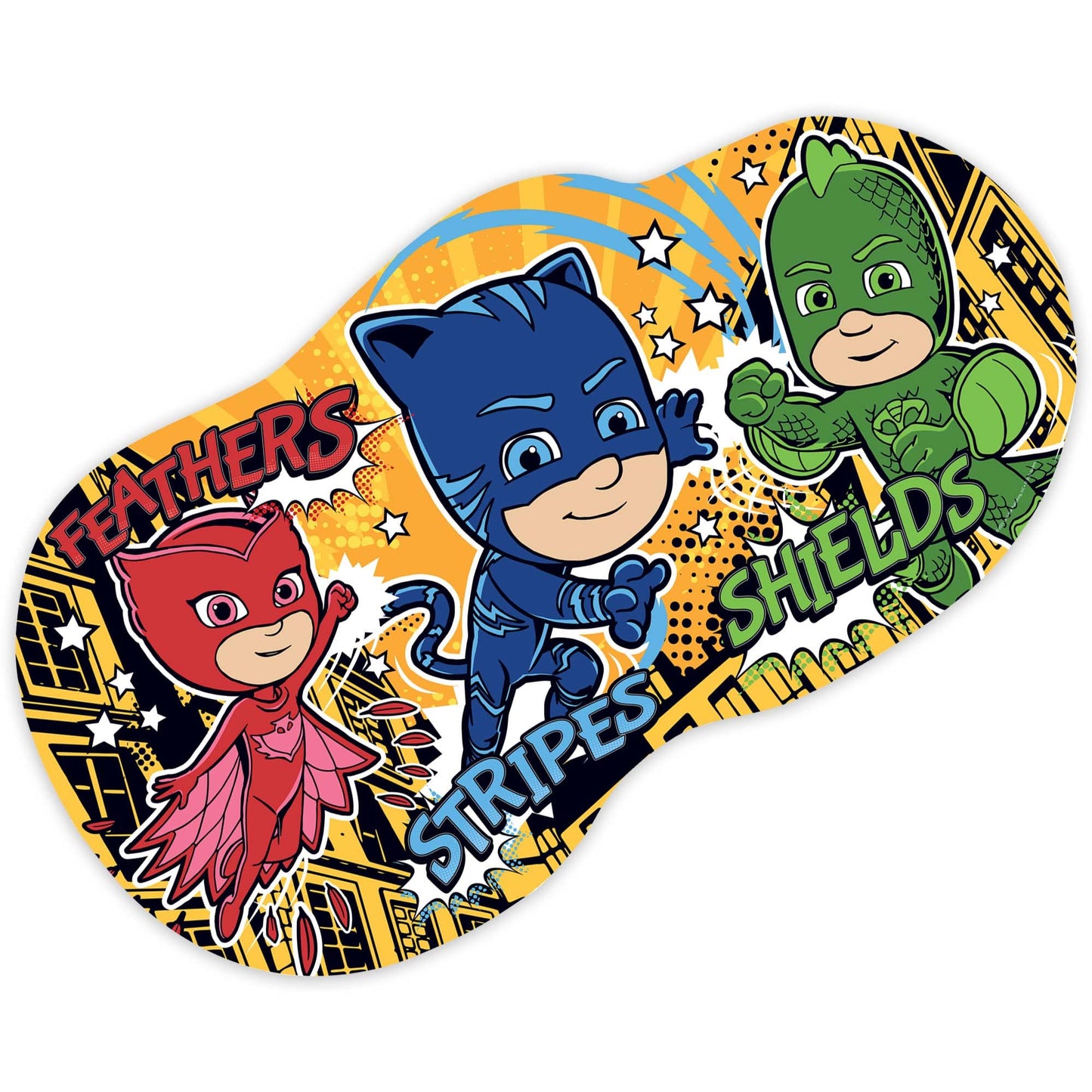 PJ Masks Foam Jigsaw Puzzle, Large Floor Puzzle, 25 Piece Puzzle for Kids 3 and Up, PJ Masks Toys