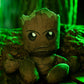 Bleacher Creatures Marvel Groot 8' Kuricha Sitting Plush - Soft Chibi Inspired Toy