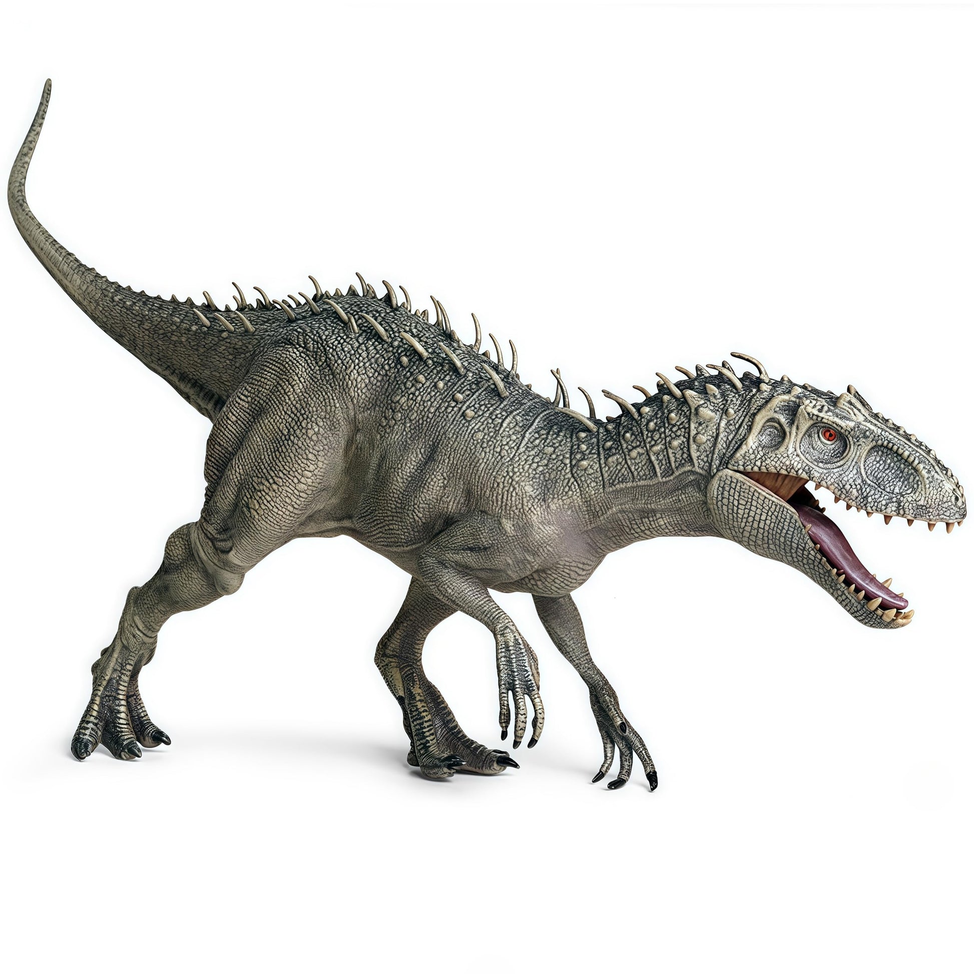 Gemini&Genius Dinosaur Toy Tyrannosaurus Rex With Moveable Jaw-15 Inches Length Large T-Rex Figureine - Great Kids Toy Gift (1Pc