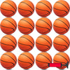 30Pcs 7'' Inch Mini Basketball Balls Bulk Small Basketball Set With Pump, Pvc Small Basketball For Over The Door Basketball Hoop
