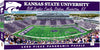 MasterPieces 1000 Piece Sports Jigsaw Puzzle - NCAA Kansas State Wildcats Center View Panoramic - 13x39