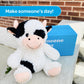 Sendafriend Cooper The Cow Stuffed Animal Care Package, Someone Loves You Box, Great Gift For Any Reason (Love You Notecard)