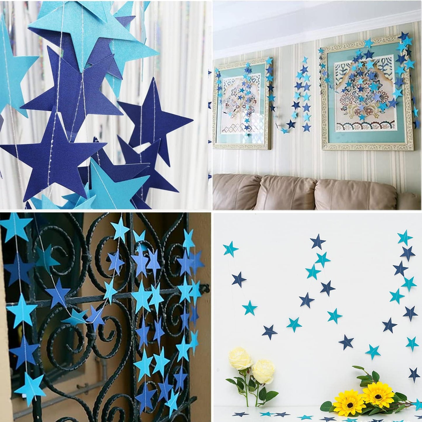 Birthday Decorations For Men, Blue Birthday Party Decorations For Him Her Men Women Boys Girls, Happy Birthday Balloons For Part