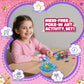 Flower Bouquet Art Craft Kit, Poke DIY Creative Activity Kit with with 6 Flowers & 6 Light Strings, Mess-Free Fun for Girls & Bo