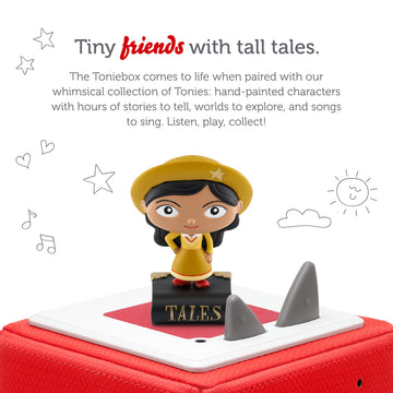 Tonies Favorite Tales: Eloise & Other Folktales Audio Toy Figurine, narrated by Celebrity Voices