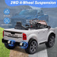 12V Ride on Toys for Kids 4-8, Licensed Ram 2500, Electric Car for Kids, with Remote Control, LED Light/Music/MP3, Back Storage