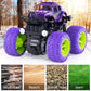 4 Pack Monster Truck Toys - Friction Powered Push and Go Toy Cars, Inertia Car Toy Set Stunt Toy Vehicles, Birthday Party Suppli