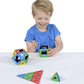 Polydron Kids Magnetic Educational Construction Set - Multicolored - Development Creative Building Kit - Geometry 3D Toy - 3+ Years - Pack Of 32