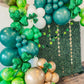Bezente Green Balloons Latex Party Balloons - 150 Pack 5 Inch Matte Small Light Green Helium Balloons For Birthday Baby Shower C
