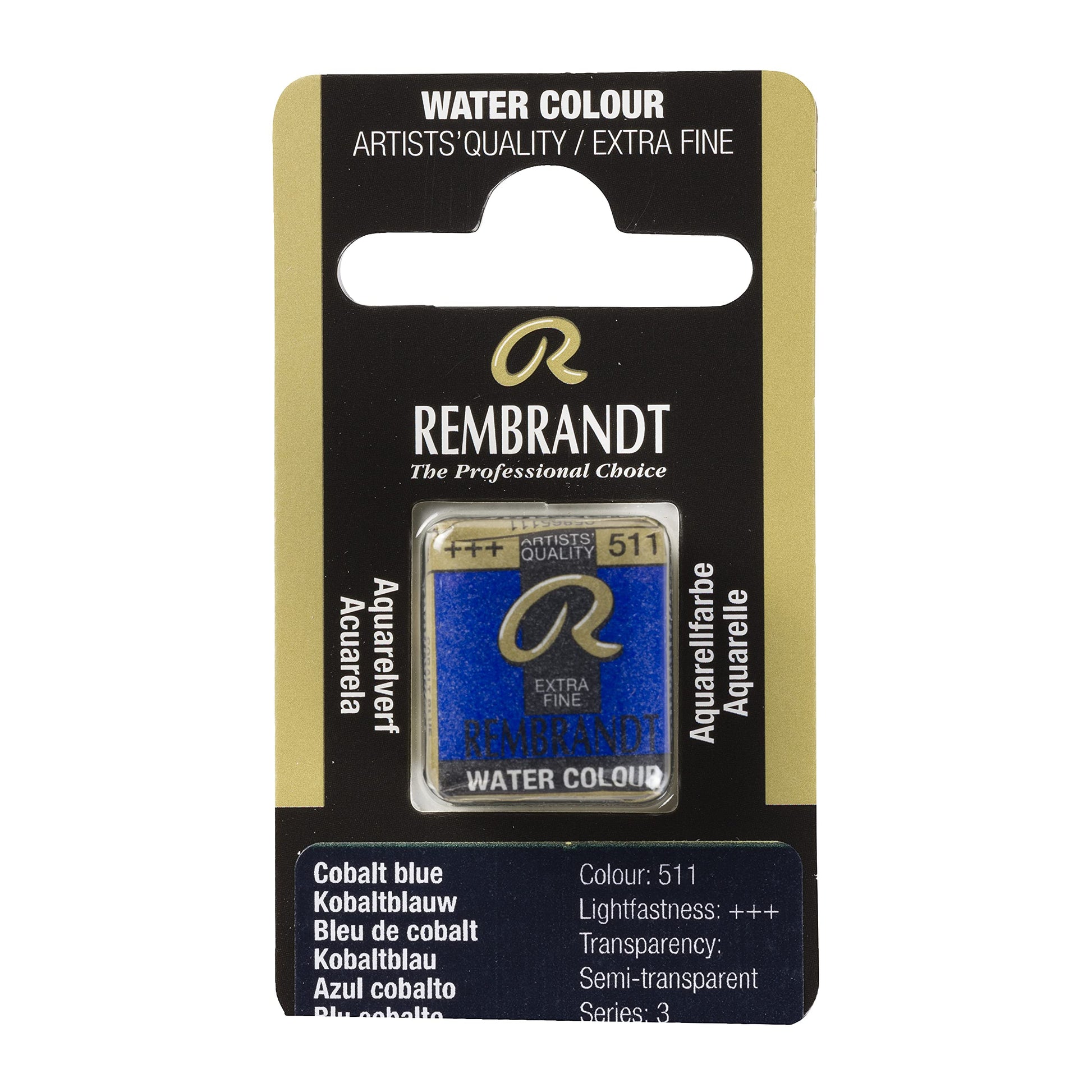 Rembrandt Watercolour Pan Cobalt blue 511 (05865111)