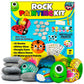JOYEZA Rock Painting Kit Deluxe, Arts and Crafts for Girls Boys Age 6+, 12 Rocks Tween Gift Art Set, Waterproof Paints, Craft Ki