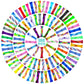 100 Pieces 40 Mixed Color Marble Mesh Fidget Toys,Fidget Toy Stress Relieve Toy, Focus Enhance, Marble And Mesh Fidgets For Adults And Children With Adhd Add Ocd Autism