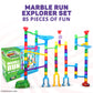 Marble Genius Marble Run Maze Track Toys - 85 Pcs, Board Games For Kids Aged 4-12, Toys For Adults, Teens And Toddlers, (67 Tran