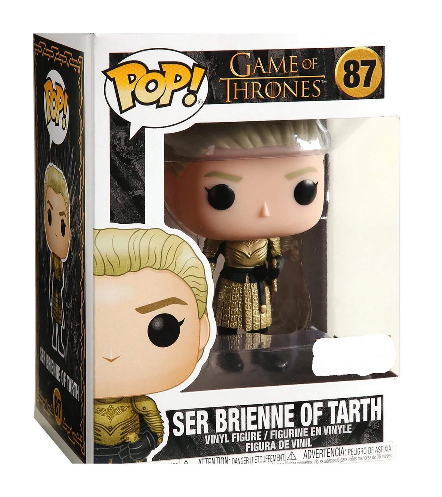 Funko Pop! Game Of Thrones - Ser Brienne Of Tarth #87 Exclusive