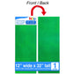 Nilo Classic Green Baseplate, 1-Pack 12'X32' Double-Sided, Large Building Plates For Building Bricks 100% Compatible With All Major Brands