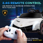 Aosom Lamborghini Veneno Licensed Kids Electric Car With Bluetooth, 12V Ride On Car With Butterfly Doors, Remote Control, Portable Battery, Suspension System, Horn, Songs, Lights, White