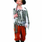 RG Costumes Skull Pirate Costume, Black/Rust/White, Medium