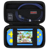 Elonbo Carrying Case for TEBIYOU/ Great Boy/ Beico Handheld Game Console Retro Video Games  Portable Gaming Player Travel Storage Cover  Mini Arcade Electronic Toy Holder Bag  Black+Inside Black