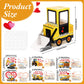 Pasimy DIY Valentines Day Mailbox with 33 Construction Vehicle Cards Valentines Day Crafts for Kids Bulldozer Mailbox Classroom