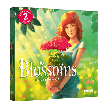 Blossoms Card Game - Competitive Floral Arrangement Strategy Game, Family-Friendly Fun for Kids & Adults, Ages 8+, 2 Players, 20