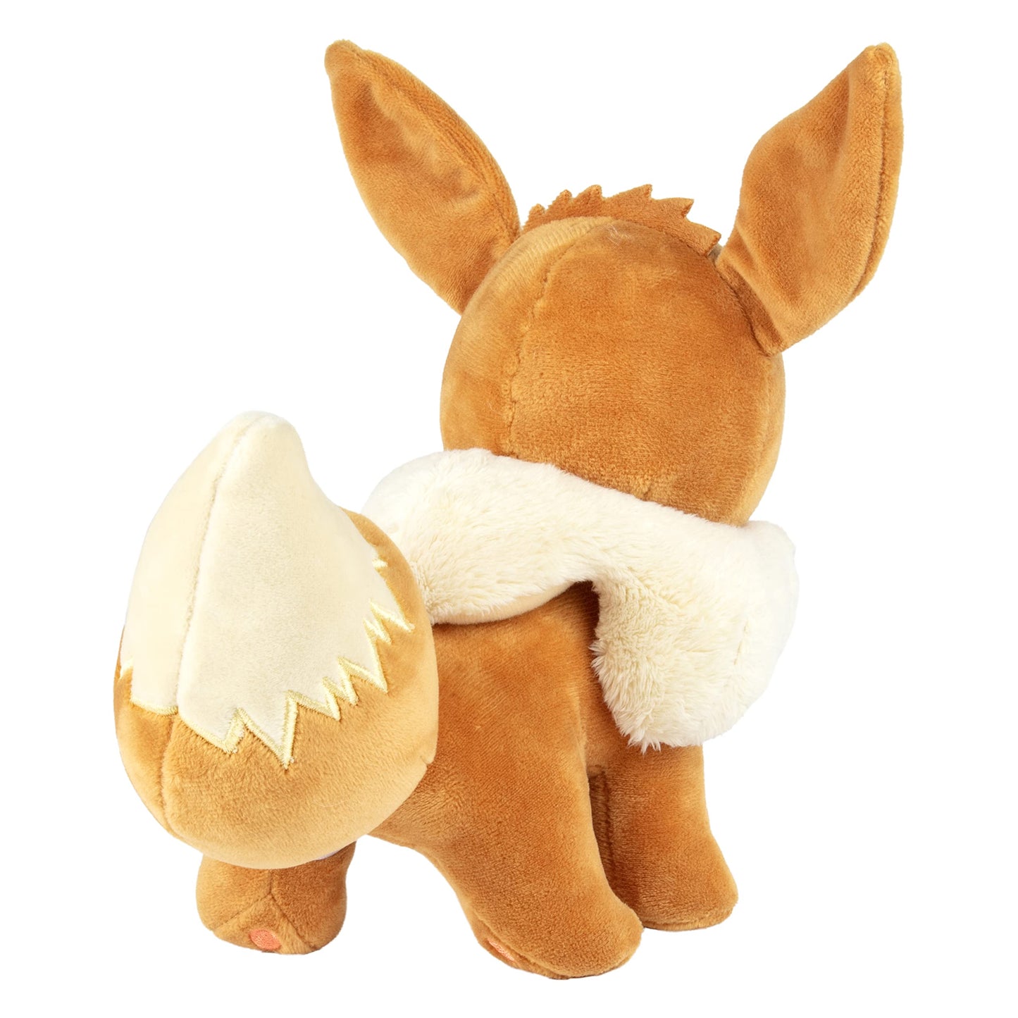 Pokemon 8 Eevee Plush - Officially Licensed - Lets Go Starter Figure - Authentic Soft Stuffed Animal Toy - Gift for Kids, Boys,