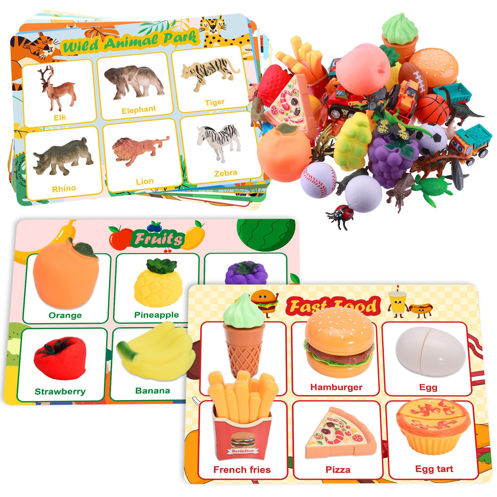 Sorting Toys For Toddlers, Learning Education Toys Montessori Toys, Multiple Theme Playset, Fine Motor Skills Games, Preschool L