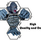 Twcare Giant King Kong Vs Godzilla Attack Action Figure 11” Movie Series Fight Mode Gorilla Ape Solid Wild, Travel Bag