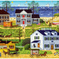 Buffalo Games 500 Piece Jigsaw Puzzle - Charles Wysocki Gull's Nest - Large Multicolor Paper Puzzle for Adults - Model 37007