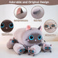 Gudisi Siamese Cat Plush Stuffed Animals - 16" Soft Jumbo Pillow, Grey Cotton, 4 Kitties Plushies, Perfect Gift for Kids and Loved Ones