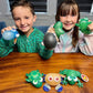 Warm Fuzzy Toys Full Case (12) Floating Eye Animal Squishy Sea Turtle | Funny Sensory Fidget Great For Party Favor, Prize Box,Pta Carnival Or School Fundraisers