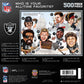 MasterPieces 500 Piece Sports Jigsaw Puzzle for Adults - NFL Las Vegas Raiders All-Time Greats - 15x21