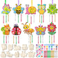 JellyArch Spring Wind Chime Making Kit for Kids Make Your Insect Own Wind Chime Wooden Ornaments for Girls and Boys DIY Insect C