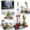 Sciencow Space Exploration Shuttle Building Kit - 415 PCS STEM Toys for Boys, Plastic, Red/Green/Blue, Model LX.A490