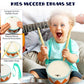 Miniartis Toddler Musical Instruments - Montessori Musical Toys For Toddlers 1-3 | Modern Boho Baby Drum Set With Neutral Colors