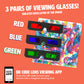 Ginger Fox Rgb Animal By Carnovsky 500 Piece 3 Pictures In 1 Jigsaw Puzzle - Includes Artwork Print, Glasses & Lens App