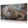 Mtg Card Playmat With Zone, Play Mat For Tcg 24 X 14 Inches, Non-Slip Mat For Commander Board Rpg Ccg And Other Card Games/Mouse