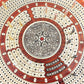 House Of Cribbage - Round Shape 4 Tracks Continuous Cribbage Board Bloodwood/Maple With Push Drawer & Place For Skunks, Corners & Won Games